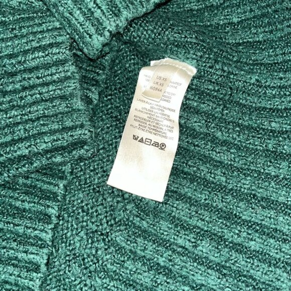 Women’s Free People V-neck Brookside Tunic Sweater in Green • XS - Picture 5 of 12